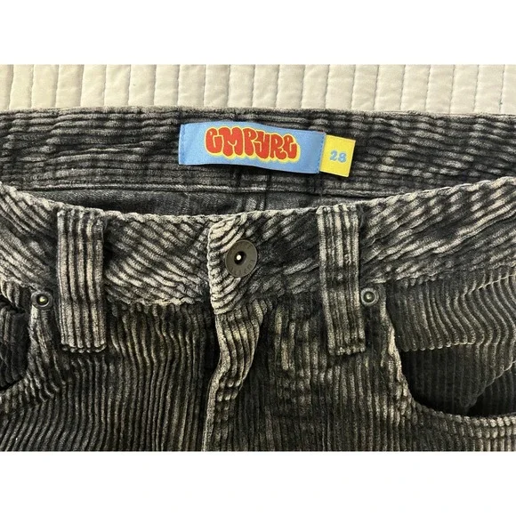 Empyre Corduroy Pants Dark Brown Baggy Y2k Skater Relaxed Pants Size 28x26 - Picture 7 of 11